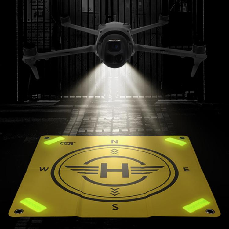 CQT 55cm Universal Reflective Drone Landing Pad Dual-Sided Waterproof Foldable Mat with Ground Pegs CQT 55cm Universal Reflective Drone Landing Pad Dual-Sided Waterproof Foldable Mat with Ground Pegs